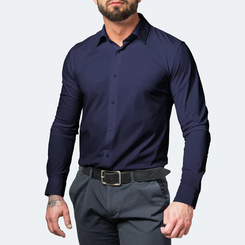 Košile slim fit odolná proti pomačkání