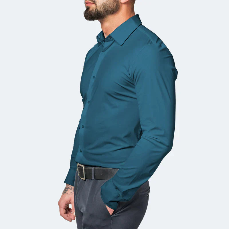 Košile slim fit odolná proti pomačkání