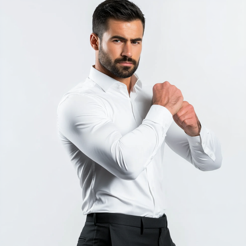 Košile slim fit odolná proti pomačkání